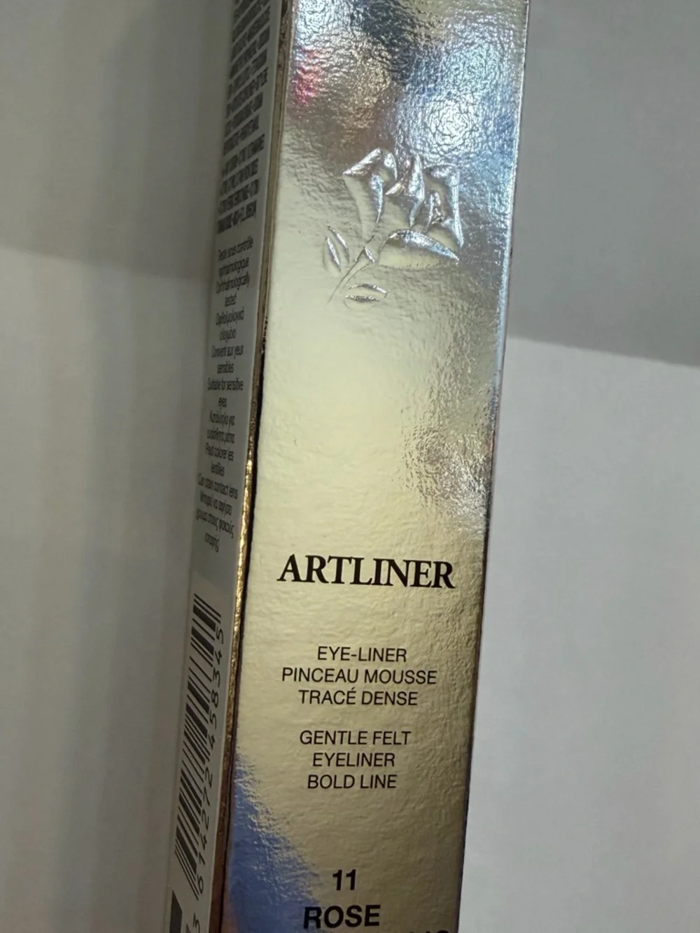 Lancome ARTLINER Gentle Felt Eyeliner in Rose Gold Metallic